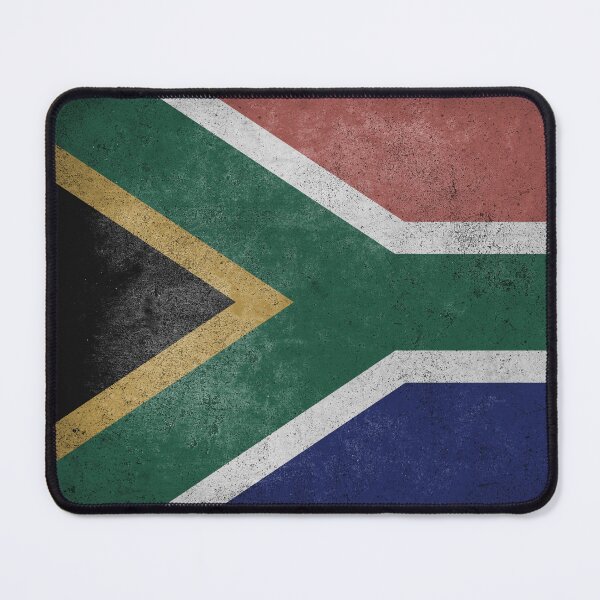 Item preview, Distressed, Old, Faded & Worn Flag of South Africa (Mandela Flag) designed and sold by STUDIO-72.