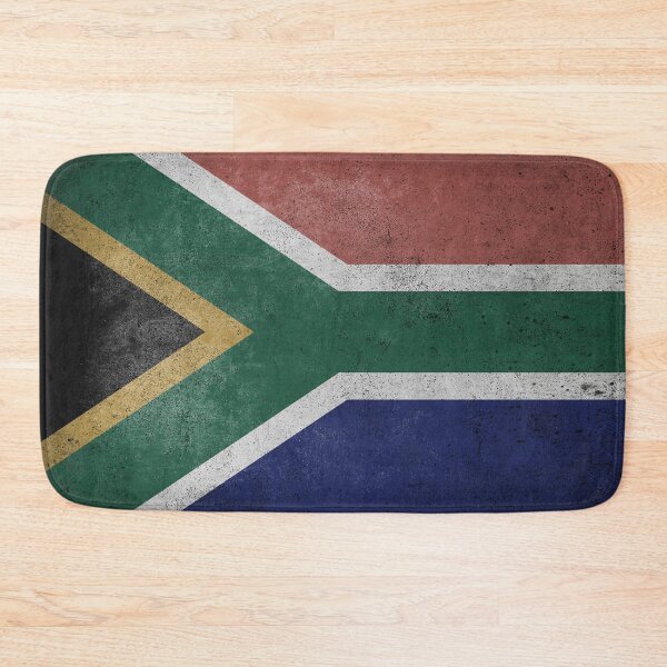 Item preview, Distressed, Old, Faded & Worn Flag of South Africa (Mandela Flag) designed and sold by STUDIO-72.