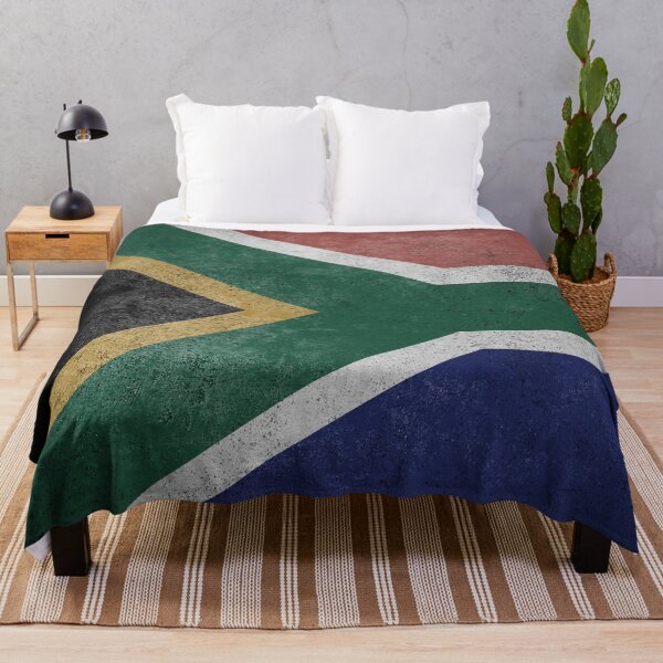 Item preview, Distressed, Old, Faded & Worn Flag of South Africa (Mandela Flag) designed and sold by STUDIO-72.