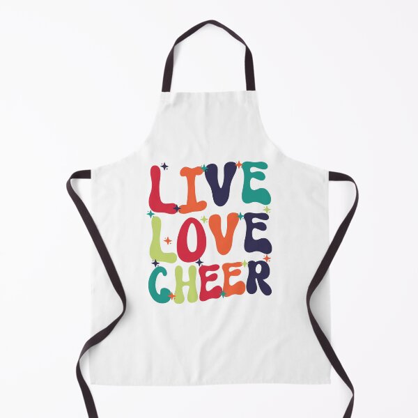 Item preview, Live Love Cheer Girl Cheerleader Groovy Cheer Cheerleading designed and sold by KAYDEE01212 ✨.