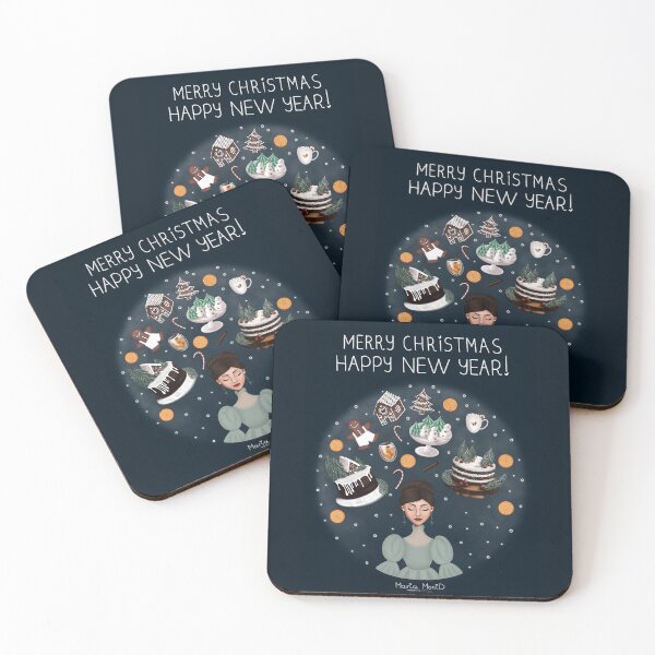 Item preview, A girl dreams of winter goodies designed and sold by Maria Monid.