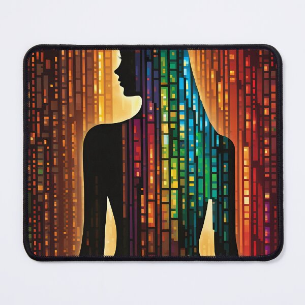 Item preview, From Code to Canvas: The Chromatic Symphony of Binary Programming designed and sold by Artedig.