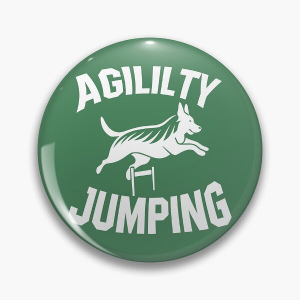 Item preview, agility jumping dog designed and sold by huggymauve.