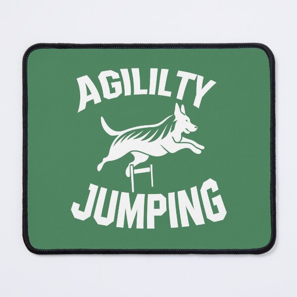 Item preview, agility jumping dog designed and sold by huggymauve.