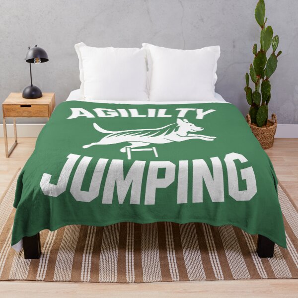Item preview, agility jumping dog designed and sold by huggymauve.