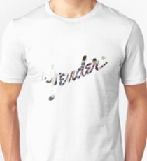 Fender Logo Guitar Design Unisex T-Shirt
