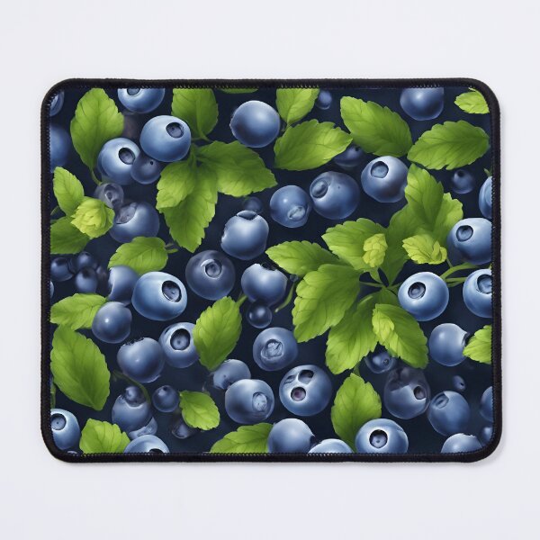 Item preview, Delicious Blueberry Pattern designed and sold by DigiDreamyArt.