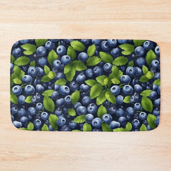 Item preview,  Delicious Blueberry Pattern designed and sold by DigiDreamyArt.