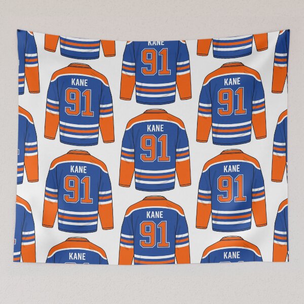Item preview, Evander Kane Edmonton jersey designed and sold by Tarroi.