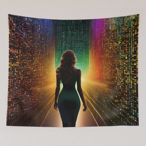Item preview, Pixel Art: Transforming Colored Binary Code into Digital Masterpieces designed and sold by Artedig.