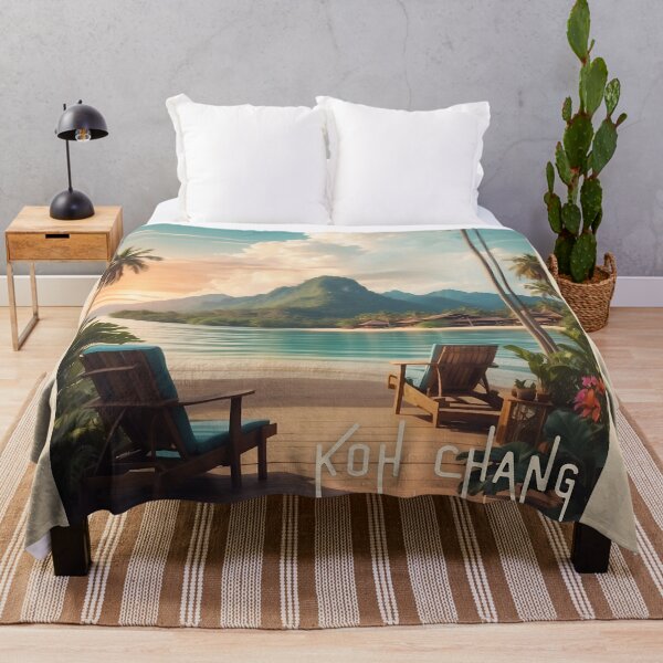 Item preview, Tropical Paradise Rediscovered: Vintage Travel Poster of Koh Chang designed and sold by Ceemko's Vintage Corner.
