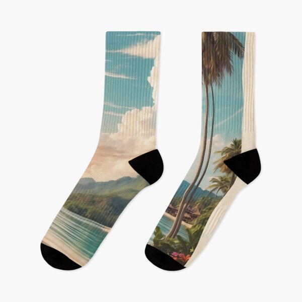 Item preview, Tropical Paradise Rediscovered: Vintage Travel Poster of Koh Chang designed and sold by Ceemko's Vintage Corner.