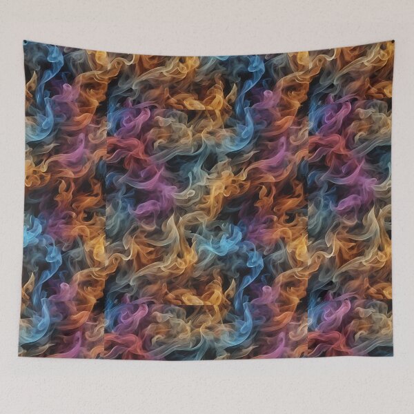 Item preview,  Colorful Magical Smoky Pattern designed and sold by DigiDreamyArt.