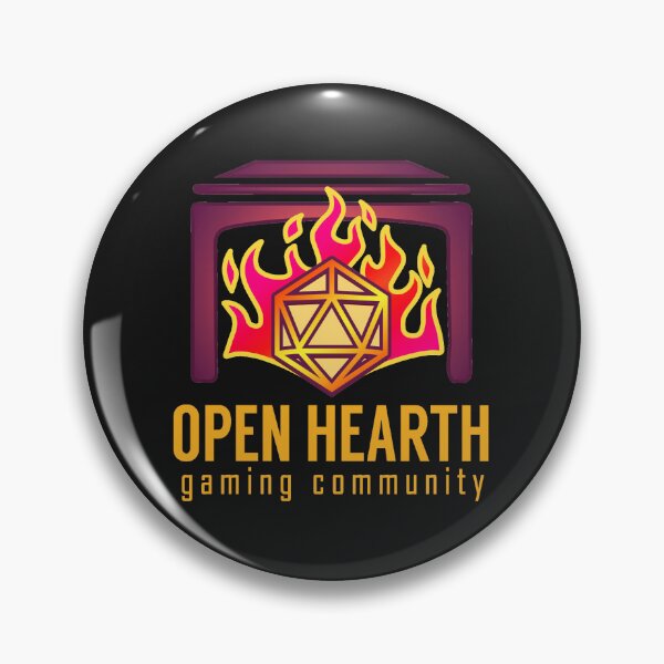 Item preview, Open Hearth Logo (Dark Mode) designed and sold by Open-Hearth.