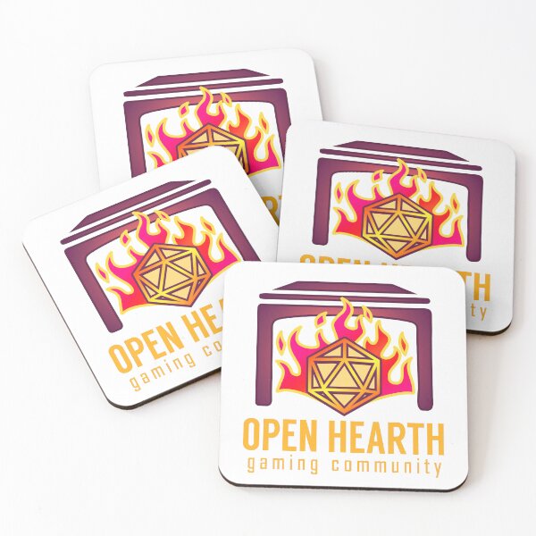 Item preview, Open Hearth Logo (Dark Mode) designed and sold by Open-Hearth.