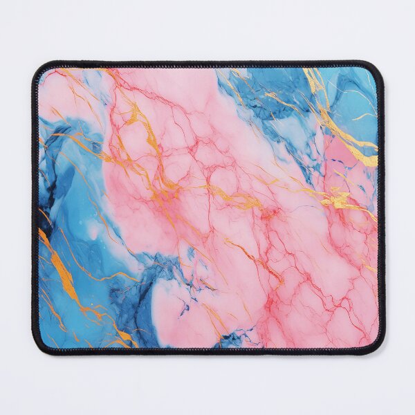 Item preview, Blue and Pink Marble Effect Pattern designed and sold by Jeallan Designs.