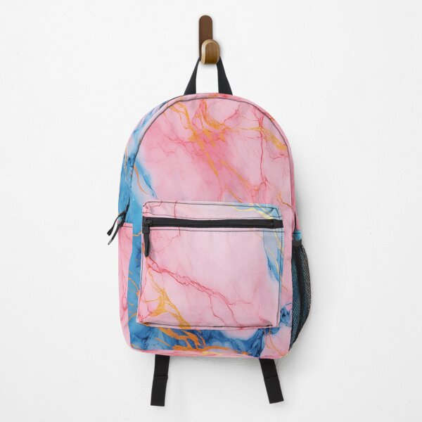 Item preview, Blue and Pink Marble Effect Pattern designed and sold by Jeallan Designs.