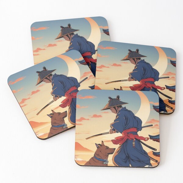 Item preview, Samurai With Dog designed and sold by Bunmigraphics .