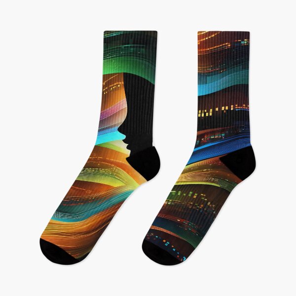 Item preview, Code that Shines: The Magic of Color Binary in Contemporary Digital Art designed and sold by Artedig.