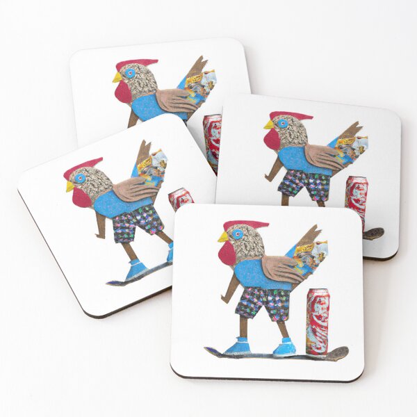 Item preview, Rooster Rebel: Skate & Spraypaint designed and sold by existentangst.