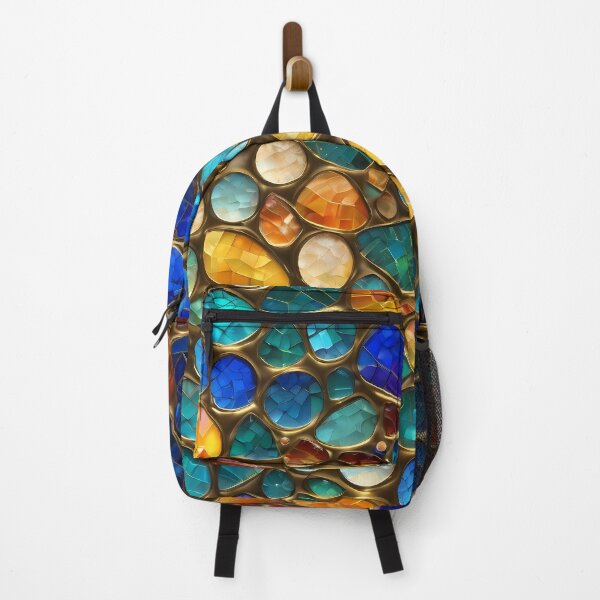 Item preview, Vibrant Glass Mosaic Pattern designed and sold by Kittyzens.