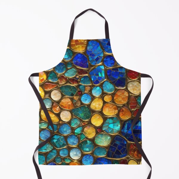 Item preview, Vibrant Glass Mosaic Pattern designed and sold by Kittyzens.
