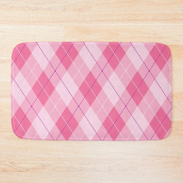Item preview, Pink Argyle Plaid Pattern  designed and sold by newburyboutique.
