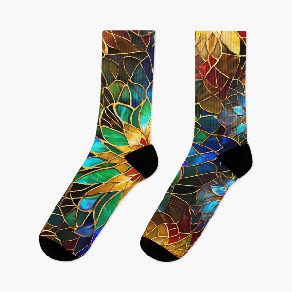 Item preview, Vibrant Glass Mosaic Pattern designed and sold by Kittyzens.