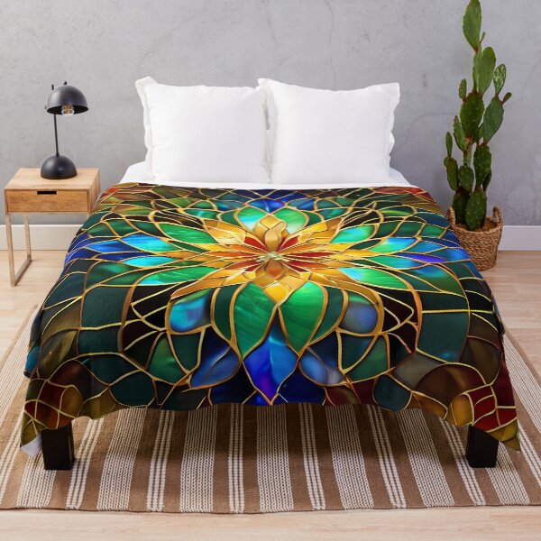 Item preview, Vibrant Glass Mosaic Pattern designed and sold by Kittyzens.