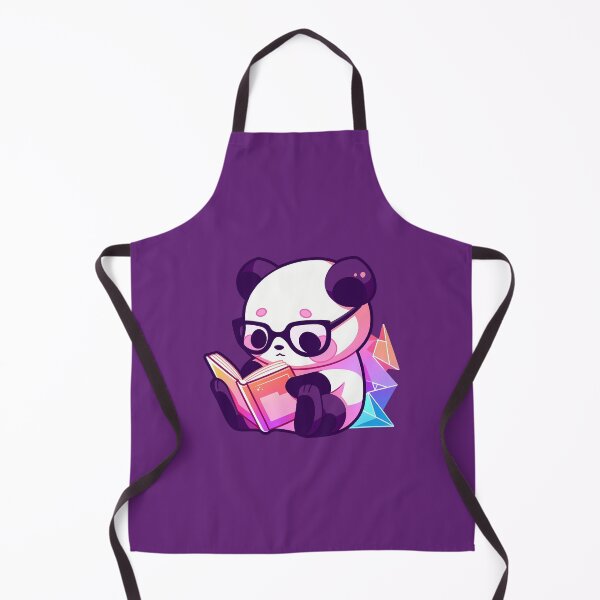 Item preview, Panda With Glasses Reading A Book designed and sold by SweetClicks123.