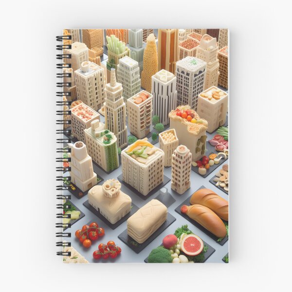 Item preview, Edible Elegance: A Cityscape of Italian Flavor designed and sold by lupo213.