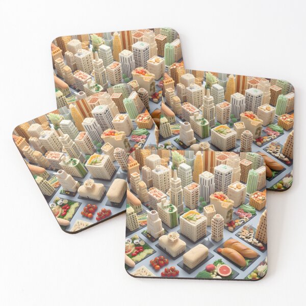 Item preview, Edible Elegance: A Cityscape of Italian Flavor designed and sold by lupo213.