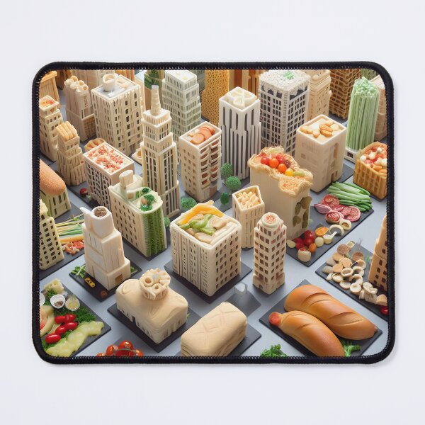 Item preview, Edible Elegance: A Cityscape of Italian Flavor designed and sold by lupo213.