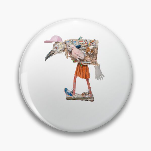 Item preview, Feathered Explorer: Bird Backpacker designed and sold by existentangst.