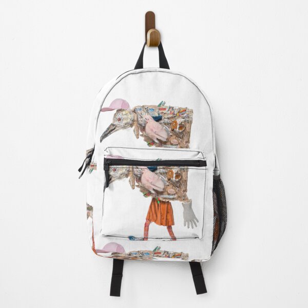 Item preview, Feathered Explorer: Bird Backpacker designed and sold by existentangst.