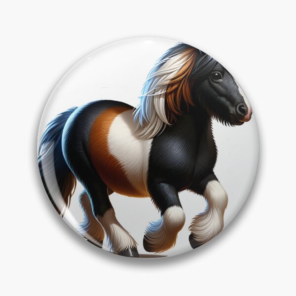 Item preview, Miniature Majesty: Shetland Pony Sticker designed and sold by natejahnke.