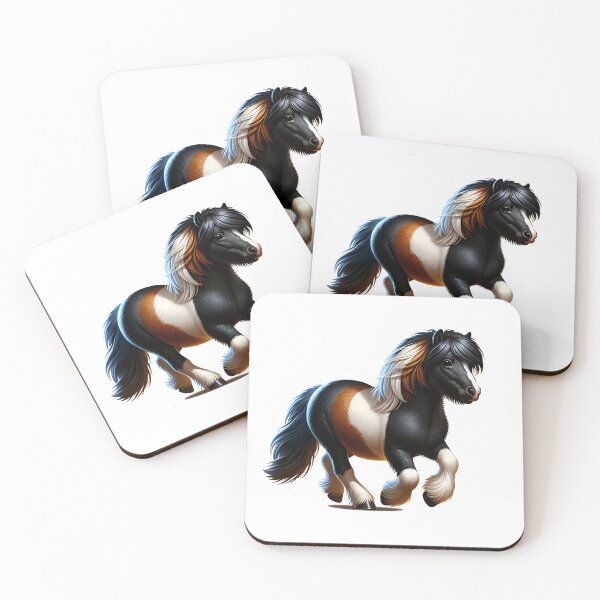 Item preview, Miniature Majesty: Shetland Pony Sticker designed and sold by natejahnke.