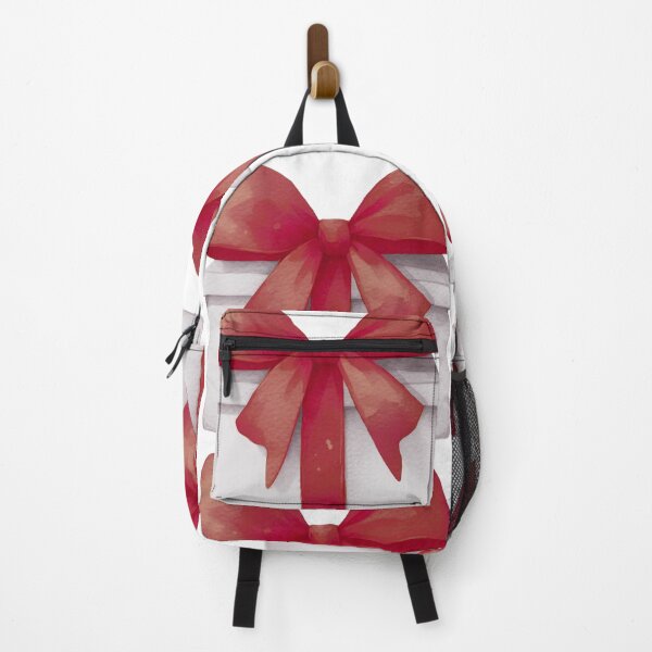 Item preview, Gift Box with Red Bow - Red Present Painting designed and sold by Star-Fragment.