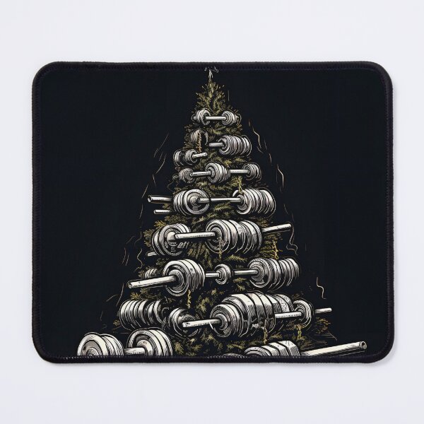Item preview, Christmas tree made of gym weights designed and sold by dcrc.