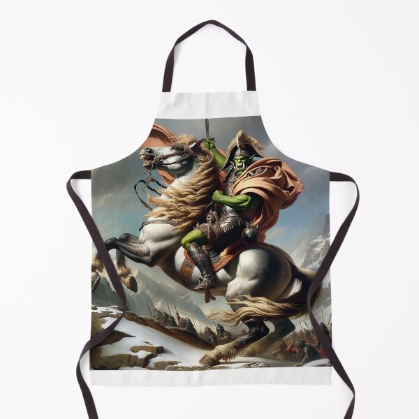 Item preview, Orc Napoleon Crossing the Alps designed and sold by Matthew Kinnersly.
