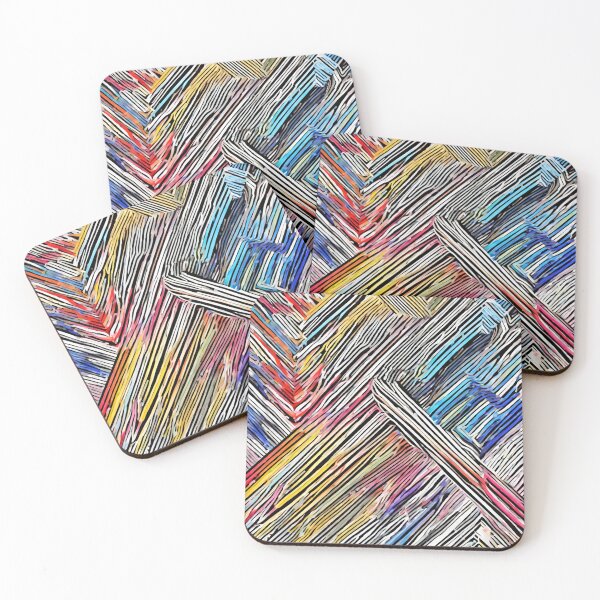 Item preview,   Spectacular Colorful Line Pattern designed and sold by DigiDreamyArt.