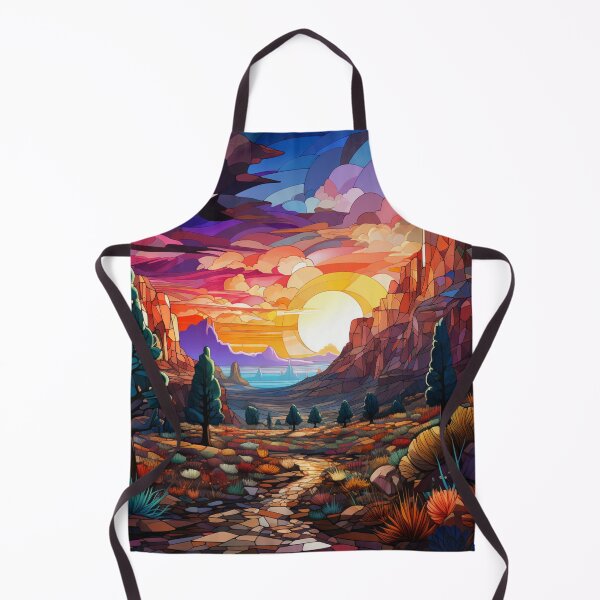 Item preview, Colorful Landscape 7 designed and sold by Dawn van Doorn.