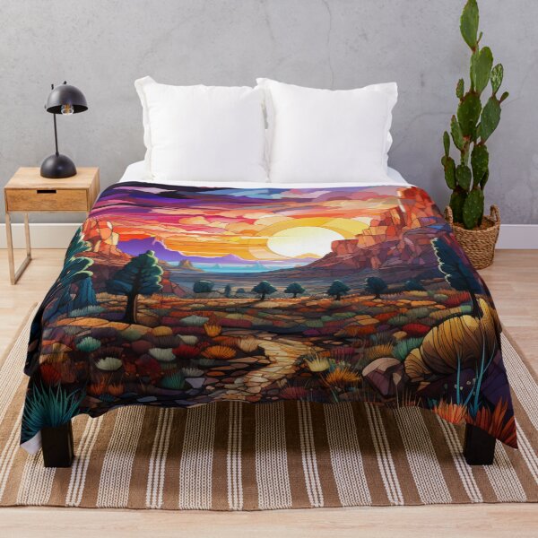 Item preview, Colorful Landscape 7 designed and sold by Dawn van Doorn.