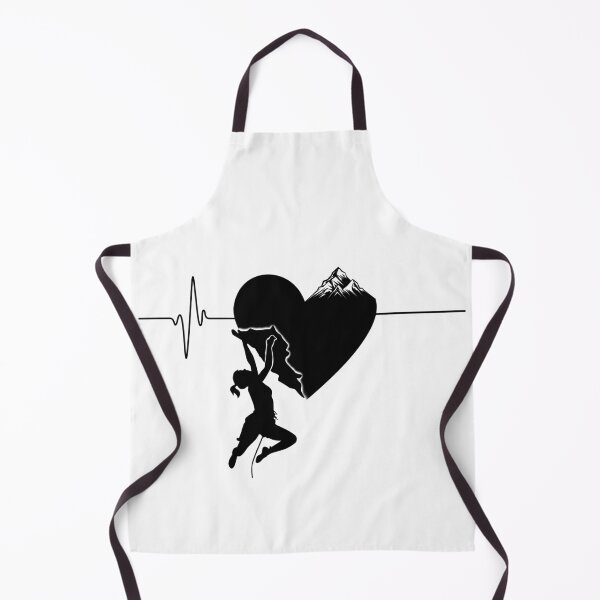 Item preview, heartbeat climbing sport for climbing lovers and dads designed and sold by DOPANDA ..