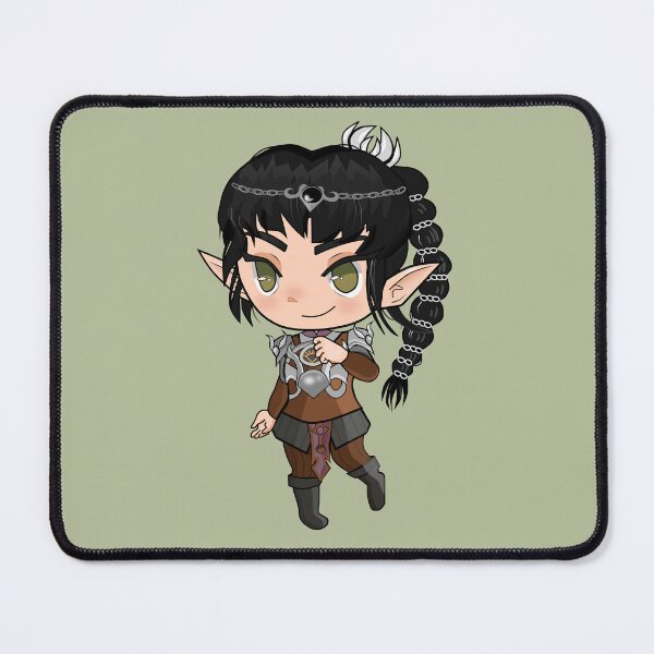 Item preview, Shadowheart Chibi Baldur's Gate 3 Sticker, Mug, T-Shirt and more designed and sold by nuwandafoer.