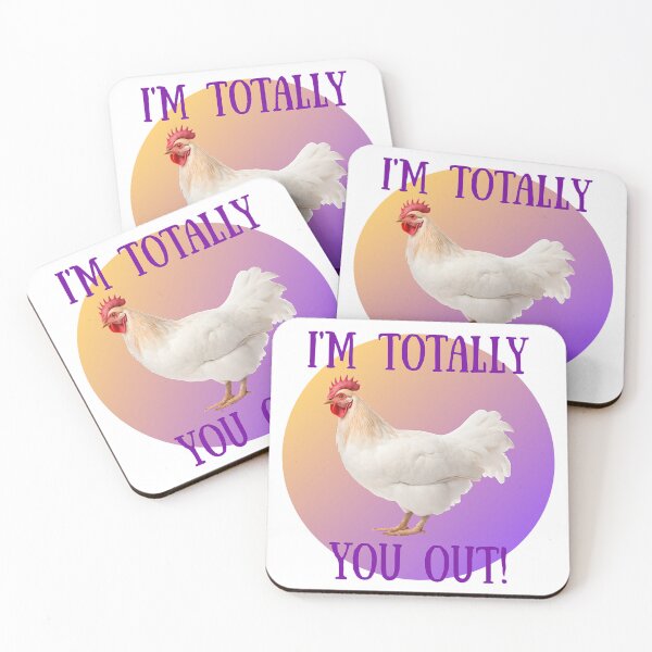 Item preview, I Am Totally Chicken You Out! Flirting Chicken Pun! designed and sold by SSustainable.