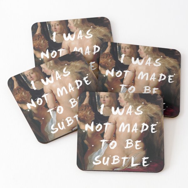 Item preview, I was not made to be subtle designed and sold by AluraHome.