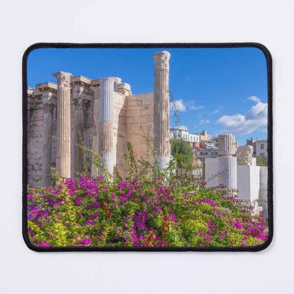Item preview, Flowers and Ancient Architecture designed and sold by SafariByMarisa.