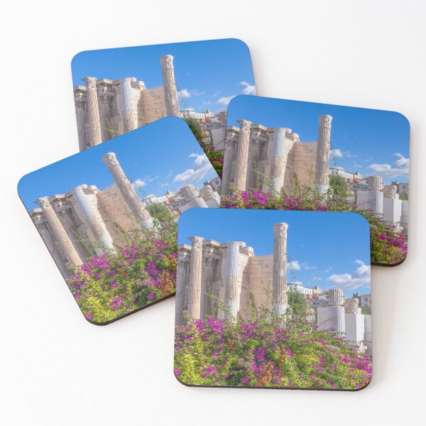 Item preview, Flowers and Ancient Architecture designed and sold by SafariByMarisa.