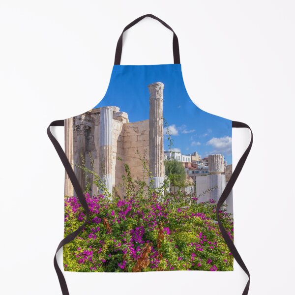 Item preview, Flowers and Ancient Architecture designed and sold by SafariByMarisa.